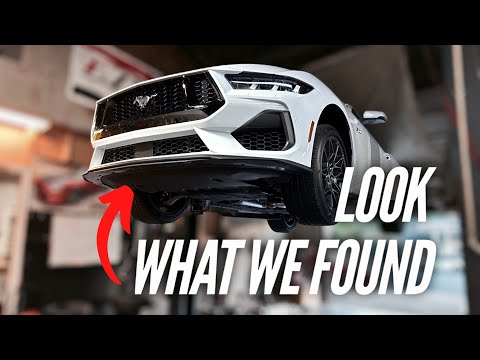 WHAT WE FOUND UNDER MY NEW 2024 MUSTANG GT s650 WAS SHOCKING... 😳