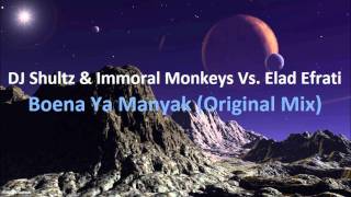 DJ Shultz & The Immoral Monkeys vs. Elad Efrati - Boena Ya Manyak (Original Mix)