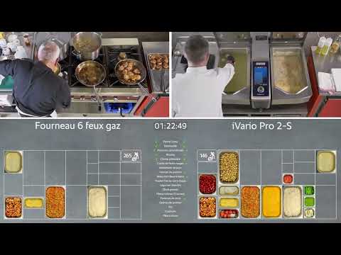 Video Sauteuse professionnelle lectrique 2 x 25 litres VarioCookingCenter iVario Pro 2-S