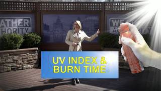 UV index explained, monthly averages, burn time!