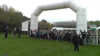 Un des nombreux départs des foulées soissonnaises 2015