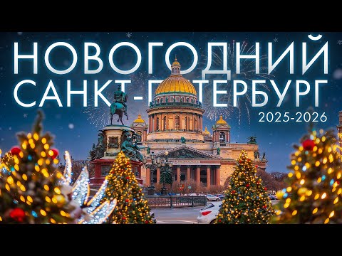 New Year's St. Petersburg 2026 🎅🎄Where to Go in St. Petersburg in Winter? The Most Beautiful Plac...