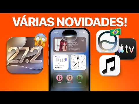 CHEGOU! 😱 iOS 27.2: Vale a Pena Atualizar o iPhone?