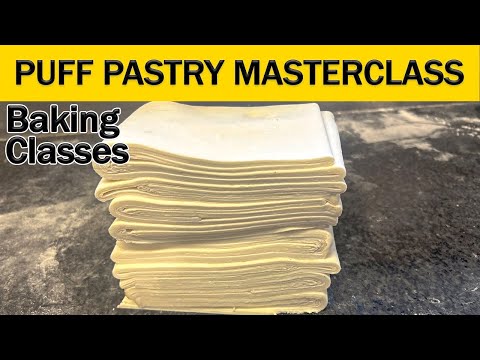 Puff Pastry Dough Recipe | Puff Pastry Masterclass Step By Step Guide