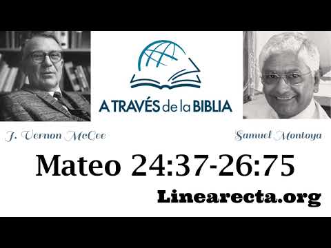 Mateo 24:37-26:75