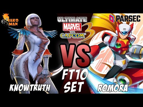 UMVC3 Parsec FT10 Set -  KnowTruth VS Romora