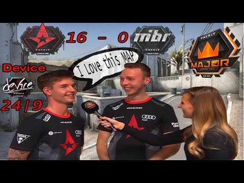 CS GO POV 24/9 device Astralis vs MIBR | FACEIT Major: London 2018