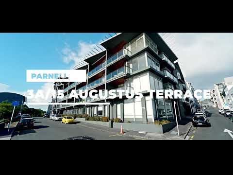 3A/15 Augustus Terrace, Parnell, Auckland, 1房, 1浴, Apartment