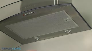 Frigidaire Range Vent Hood Grease Filter Replacement 5304482272