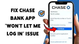 How To Fix Chase Bank App Won't Let Me Log In Issue | Recover Your Chase Bank Online Account 2026