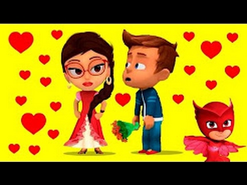 PJ Masks Creations - Valentine's Day | Superhero Cartoons for Kids #32