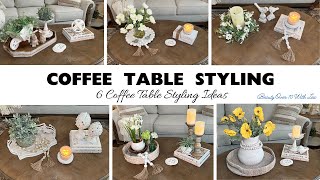 COFFEE TABLE STYLING STYLING #decoratewithme #homedecor #decorating #decor #coffeetablestyling