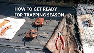 How to get ready for trapping a Red tailed hawk for Falconry - ACR Falconry