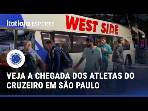 CRUZEIRO DESEMBARCA EM SÃO PAULO PARA DUELO DECISIVO CONTRA O CORINTHIANS