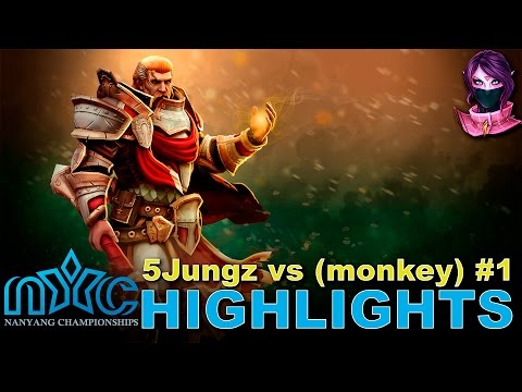 Highlights 5Jungz vs (monkey) business #1 (bo3) | Nanyang Championship (Reborn Voice Bug 28.09.2015)
