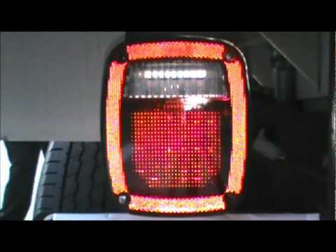 Truck LED light installation with the 3156-3157 adaptors and comparasion with factory lights