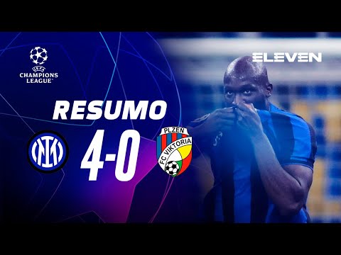 CHAMPIONS LEAGUE | Resumo do jogo: Inter 4-0 Plze&...