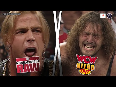 WCW Nitro vs. WWE RAW: Skandal um Shawn Michaels - The Giant zerstört Ric Flair | Head-To-Head