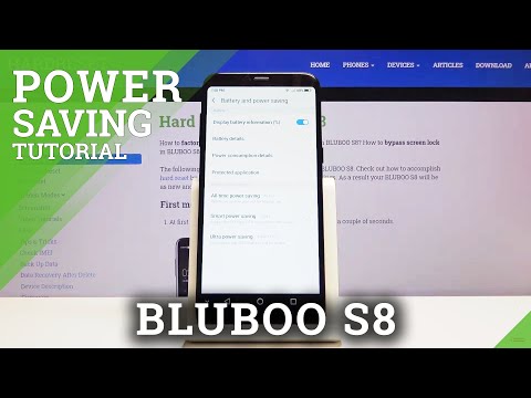 How to Activate Power Saving Mode on Bluboo S8 – Battery Charge