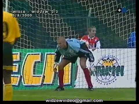 Wisła Kraków - Widzew Łódź 2-2 2000