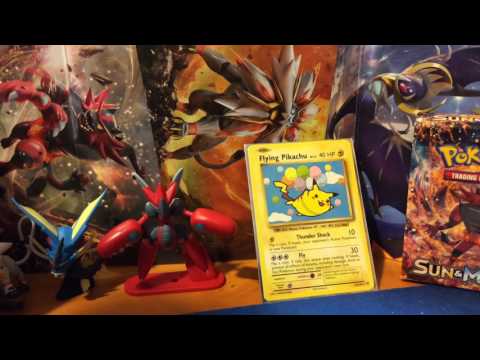 Rare pokemon cards part 4(flying pikachu)