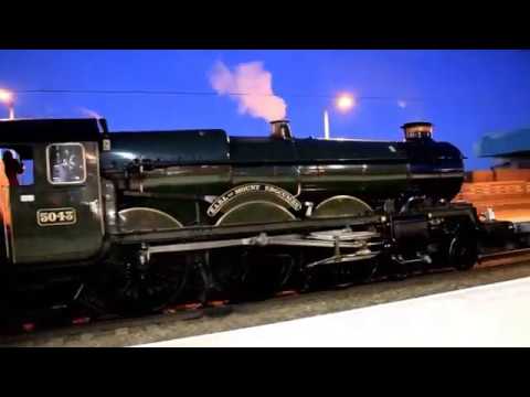 The Welsh Marches Express. 5043,Earl of Mount Edgcumbe, Wolverhampton, 25th March 2017