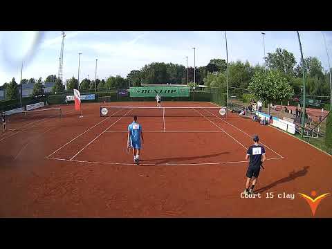 Slamstox College Tennis Showcase 2023 - Linck  & S. de Visser vs. Sakkas &Vasilakis
