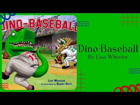 ⚾️ Dino Baseball by Lisa Wheeler ⚾️ Stories for Kids Read Aloud [ READ ALONG VIDEO ]