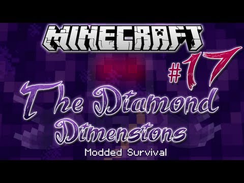 "IRON QUEST" | Diamond Dimensions Modded Survival #17 | Minecraft
