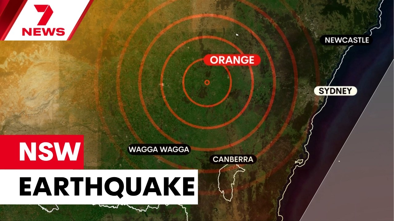 4.5 magnitude earthquake strikes near Orange, NSW | 7NEWS