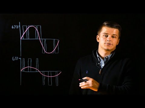 How Pulse Width Modulation works in a VFD