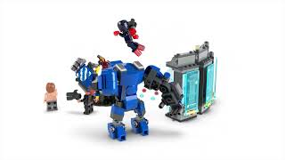 LEGO® Marvel 76315 Iron Man a jeho laboratoř: Síň brnění