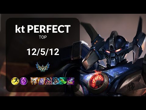 kt PerfecT Aatrox vs Akali TOP - KR CHALLENGER Patch 13.20