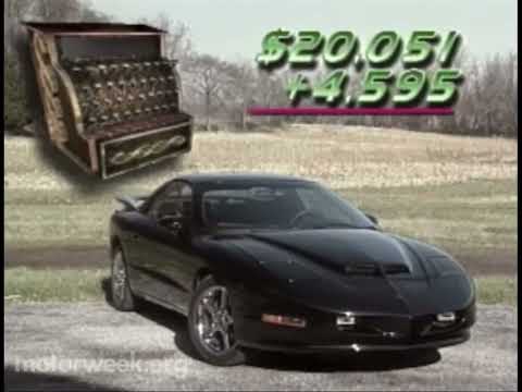 Motorweek 1997 Pontiac Firebird SLP Firehawk Road Test