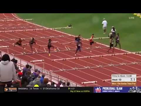 110m prepone [M], X. skupina, Spencer Brown - Texas Relays 2023