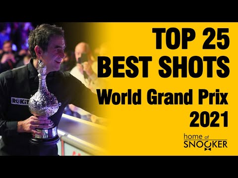 TOP 25 BEST SHOTS! Snooker World Grand Prix 2021!