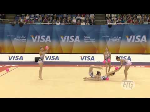 London 2012 Qualifiers - Rhythmic Gymnastics Groups (ball) - Spain