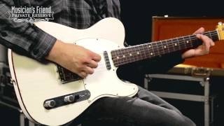 Video thumbnail for Fender Custom Shop 1959 Telecaster Custom Relic Masterbuilt by Dale Wilson, Transparent White Blonde by Musician's Friend