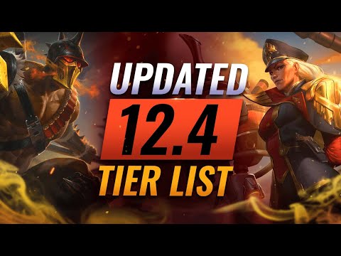 UPDATED BEST Champions TIER List for Patch 12.4 – League of Legends Season 12