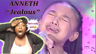 FIRST TIME REACTING TO ANNETH -JEALOUS(LABRINTH) - TOP 7 -INDONASIAN IDOL JUNIOR(2018) - REACTION