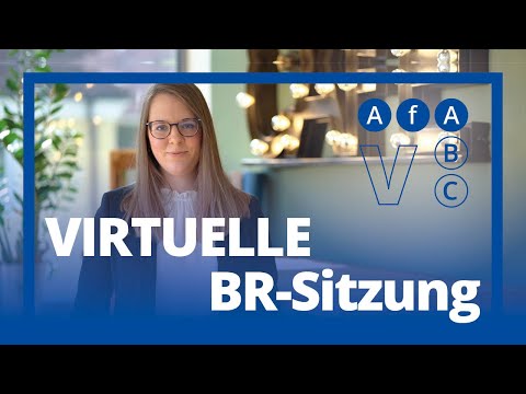 Betriebsratssitzung per Videokonferenz / AfA Update