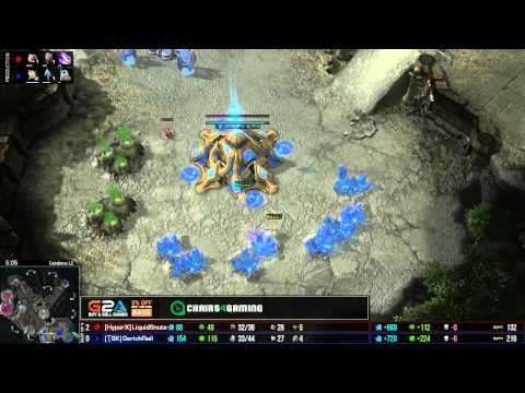 Snute vs GerichRail G3 - GO4SC2 Monthly Finals (March)