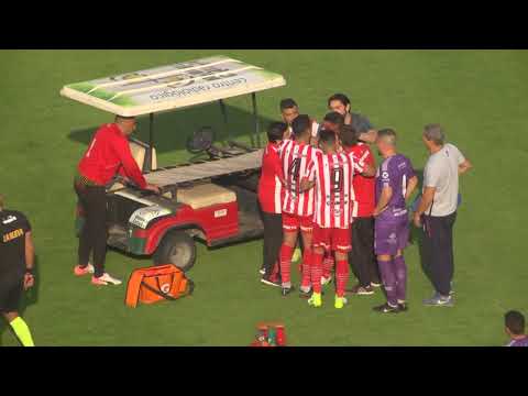 Choque entre Luciatti y Moreira