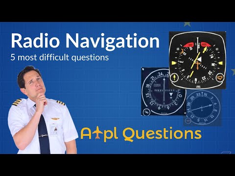 TOUGHEST 5 Radio Navigation questions from EASA ATPL Questions database! Captain Joe & Fabi
