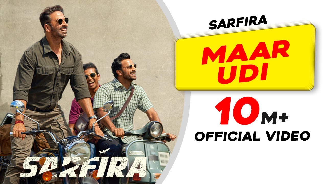 Maar Udi Maar Udi Lyrics | Sarfira | Yadu Krishnan, Sugandh Shekar