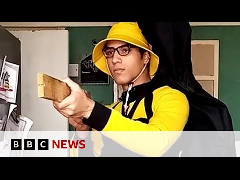 Video | Nicholas Prosper jailed for 49 years for killing family and planning to attack school | BBC News