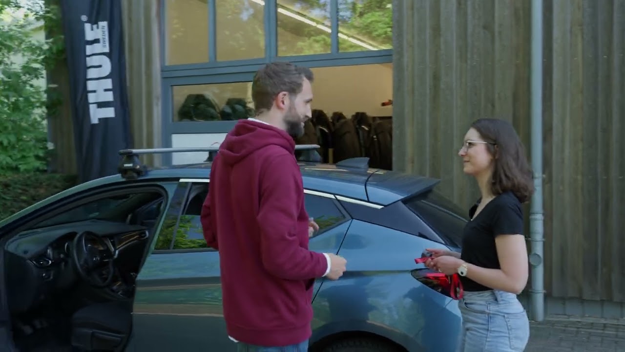 Montage von Thule Dachträgern bei Dachtypen ohne Reling