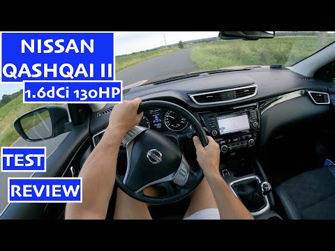 2014 Nissan Qashqai II 1.6dCi 130HP Tekna 4x4  | POV Test drive | 0-100 | Review |