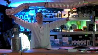 preview picture of video 'Air Cooled Lights @ Dr Greens telford hydroponics'