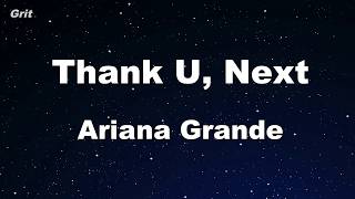thank u, next - Ariana Grande Karaoke 【No Guide Melody】 Instrumental